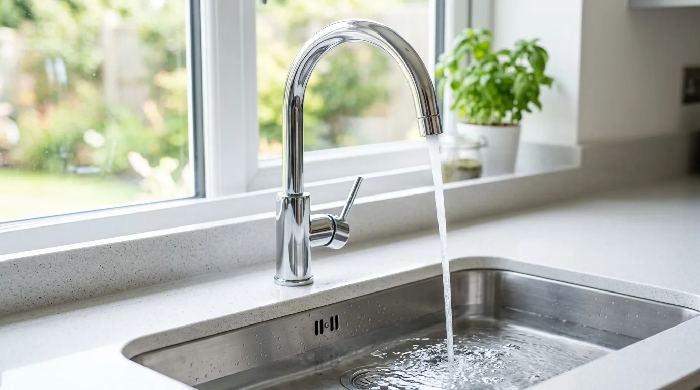 Local Plumbing Master Pros same day plumber fixing a faucet in Las Palmas, TX